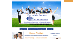 Desktop Screenshot of cursosnainternet.com